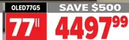 2001 Audio Video OLED77G5 77 OLED ALP11 GALLERY 4K WALL offer