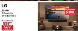 2001 Audio Video SG10TY Dolby Atmos 3.1 ch Sound Bar offer
