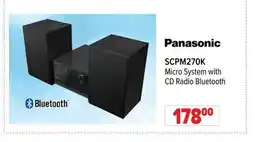 2001 Audio Video SCPM270K Micro System with CD Radio Bluetooth offer