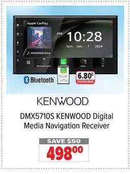 2001 Audio Video DMX5710S KENWOOD Digital Media Navigation Receiver offer
