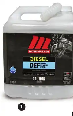 Canadian Tire MotoMaster DIESEL EXHAUST FLUID offer