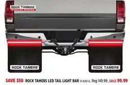 Canadian Tire ROCK TAMERS LED TAIL LIGHT BAR offer
