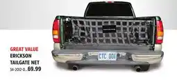 Canadian Tire ERICKSON TAILGATE NET offer