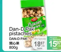 T&T Supermarket PISTACHES DAN-D PAK offer