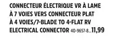 Canadian Tire MotoMaster 7-BLADE TO 4-FLAT RV ELECTRICAL CONNECTOR offer