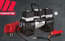 Canadian Tire MOTOMASTER ELIMINATOR 12V HEAVY-DUTY INFLATOR WITH AUTO SHUT-OFF offer