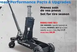 Canadian Tire BIGWHEEL JACK Up to 3-ton capacity offer