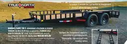 Canadian Tire TANDEM AXLE UTILITY TRAILER, 83˝ X 16' offer
