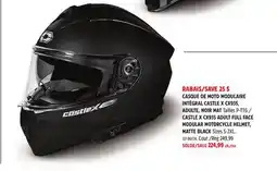 Canadian Tire CASTLE X CX935 ADULT FULL FACE MODULAR MOTORCYCLE HELMET offer
