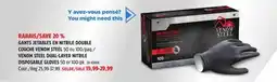 Canadian Tire VENOM STEEL DUAL-LAYER NITRILE DISPOSABLE GLOVES offer