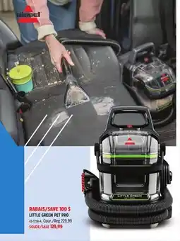 Canadian Tire BISSELL LITTLE GREEN PET PRO offer