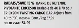 Canadian Tire ERICKSON TWISTING CARGO BAR offer