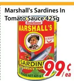 Bestco Food Mart Marshall's Sardines In Tomato Sauce offer