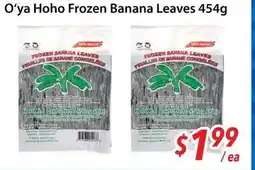 Bestco Food Mart O'ya Hoho Frozen Banana Leaves offer