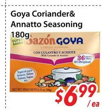 Bestco Food Mart Goya Coriander& Annatto Seasoning offer