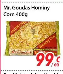 Bestco Food Mart Mr. Goudas Hominy Corn offer