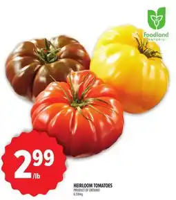 Metro HEIRLOOM TOMATOES offer