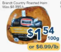 Oceans Fresh Food Market Brandt Country Roasted Ham offer