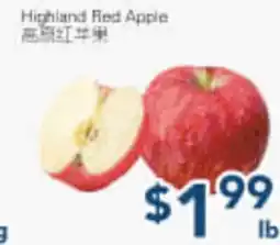 Oceans Fresh Food Market Highland Red Apple offer