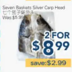Oceans Fresh Food Market Seven Baskets Silver Carp Head offer