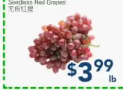 Oceans Fresh Food Market Seedless Red Grapes offer