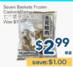 Oceans Fresh Food Market Seven Baskets Frozen Cooked Flam offer