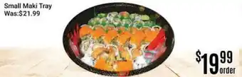 Nations Fresh Foods Small Maki Tray offer