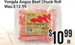 Nations Fresh Foods Yongda Angus Beef Chuck Roll offer