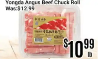 Nations Fresh Foods Yongda Angus Beef Chuck Roll offer