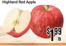 Nations Fresh Foods Highland Red Apple offer