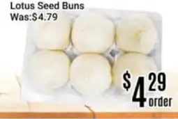 Nations Fresh Foods Lotus Seed Buns offer