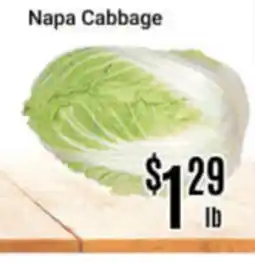Nations Fresh Foods Napa Cabbage offer