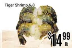 Nations Fresh Foods Tiger Shrimp 6-8 offer