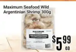 Nations Fresh Foods Maximum Seafood Wild Argentinian Shrimp offer