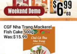 Nations Fresh Foods CGF Nha Trang Mackerel Fish Cake offer