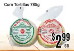 Nations Fresh Foods Corn Tortillas offer