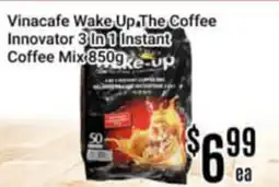 Nations Fresh Foods Vinacafe Wake Up The Coffee Innovator 3 In 1 Instant Coffee Mix offer