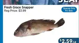 Blue Sky Supermarket Fresh Grace Snapper offer