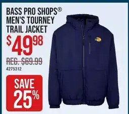Cabela's BASS PRO SHOPS MEN'S TOURNEY TRAIL JACKET offer
