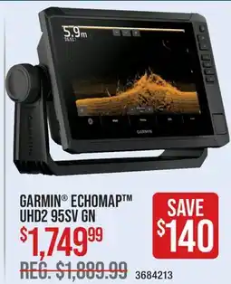 Cabela's GARMIN ECHOMAP UHD2 95SV GN offer