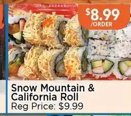 Blue Sky Supermarket Snow Mountain & California Roll offer