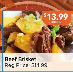 Blue Sky Supermarket Beef Brisket offer