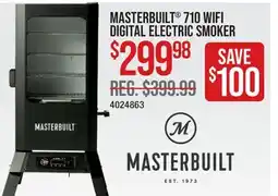 Cabela's MASTERBUILT 710 WIFI DIGITAL ELECTRIC SMOKER offer