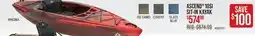 Cabela's SLATE BLUE COVERT MAGMA ASCEND 10SI SIT-IN KAYAK offer