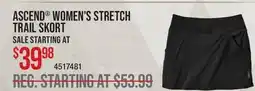 Cabela's ASCEND WOMEN'S STRETCH TRAIL SKORT offer