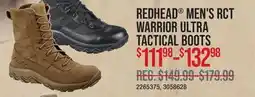Cabela's REDHEAD MEN'S RCT WARRIOR ULTRA TACTICAL BOOTS offer