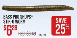 Cabela's BASS PRO SHOPS STIK-O WORM offer