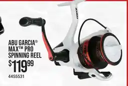Cabela's ABU GARCIA MAX PRO SPINNING REEL offer