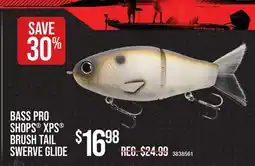 Cabela's BASS PRO SHOPS XPS BRUSH TAIL SWERVE GLIDE offer