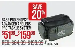 Cabela's BASS PRO SHOPS ADVANCED ANGLERS PRO TACKLE SYSTEM offer
